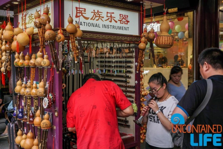 Traditional Instrument, 24 Hours in Shanghai, China, Uncontained Life