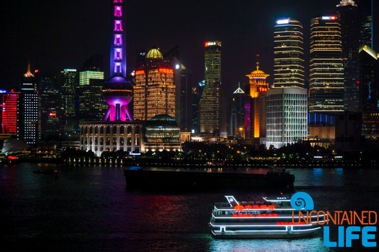 Night Boat, 24 Hours in Shanghai, China, Uncontained Life