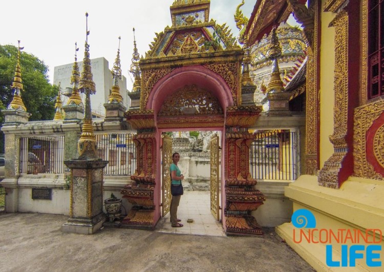 Temple, Celebrating Songkran in Chiang Mai, Thailand, Uncontained Life