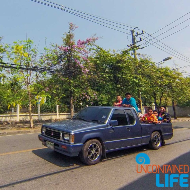 Drive By Soaking, Celebrating Songkran in Chiang Mai, Thailand, Uncontained Life