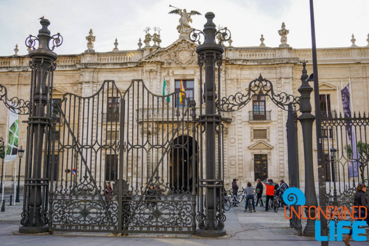 University of Seville, Royal Tobacco Factory, Beautiful Places in Seville, Spain, Uncontained Life