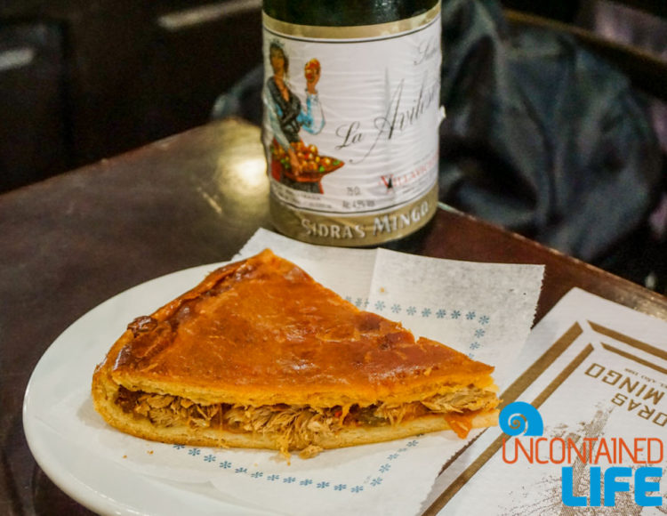 Pie, Spanish Cider, Madrid, Spain, Uncontained Life