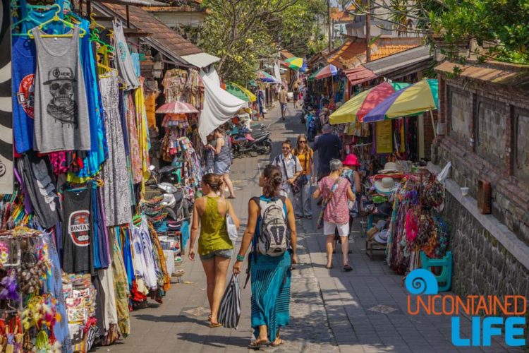 Market, Sacred Monkey Forest Sanctuary, Ubud, Bali, Indonesia, Uncontained Life