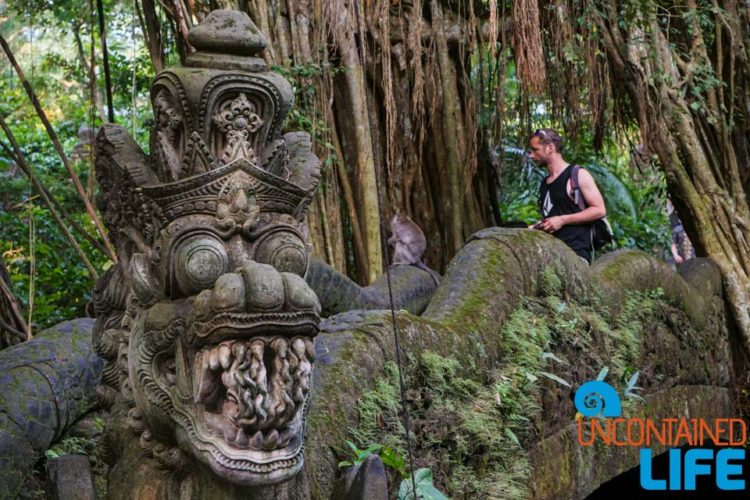 Bridge, Sacred Monkey Forest Sanctuary, Ubud, Bali, Indonesia, Uncontained Life