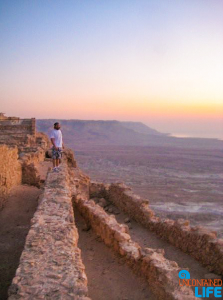 Sunrise, Masada Snake Path, Israel, Uncontained Life