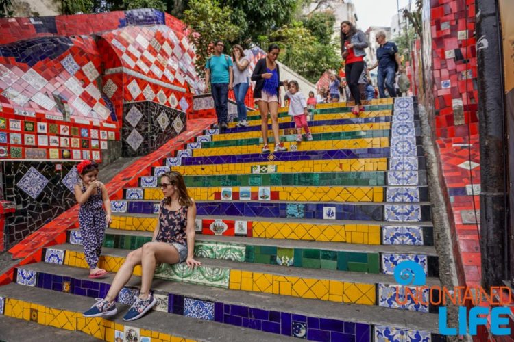 Lapa, Rio de Janeiro, Brazil, Escadaria Selarón, Uncontained Life