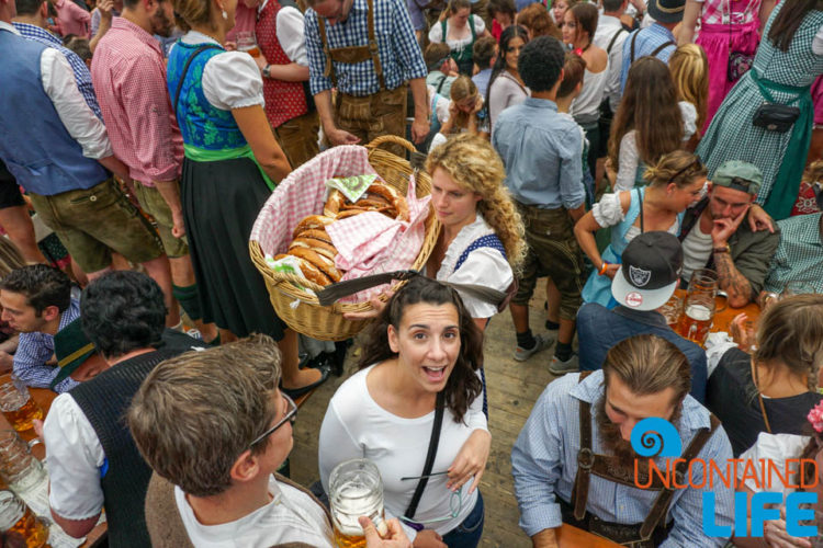 Order Food, Celebrate Oktoberfest, Munich, Germany, Uncontained Life