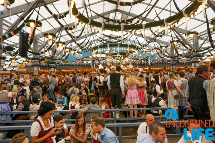 Tent, Celebrate Oktoberfest, Munich, Germany, Uncontained Life