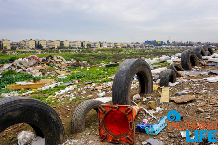 Dump, Campamento, Santiago, Maipu, Chile, Uncontained Life