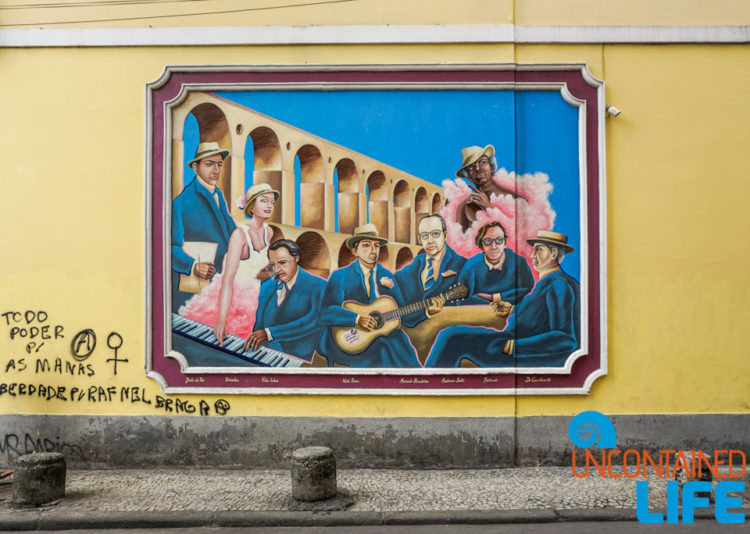 Lapa, Rio de Janeiro, Brazil, Street Art, Uncontained Life