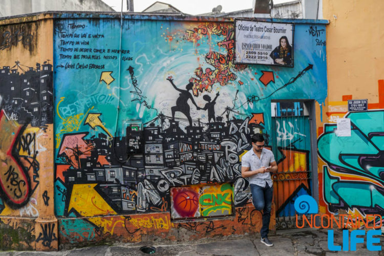 Lapa, Rio de Janeiro, Brazil, Street Art, Uncontained Life