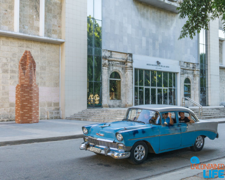 Taxi, Classic Car, Americans visiting Havana, Cuba, Uncontained Life