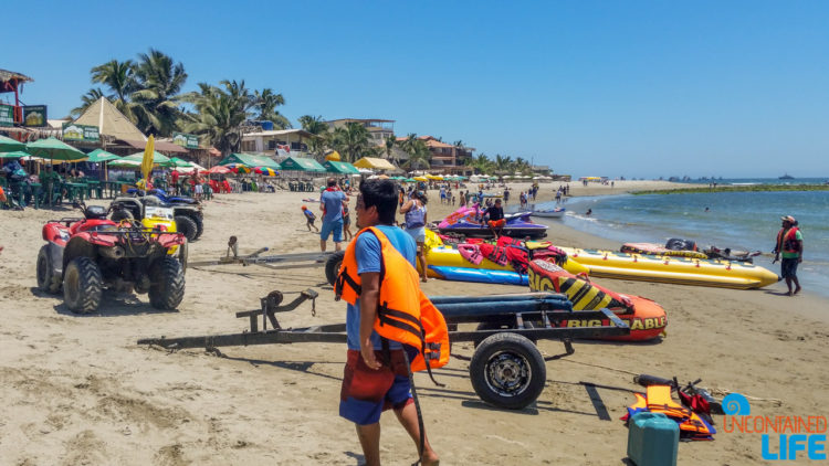 Beach, Visiting Mancora, Peru, Uncontained Life