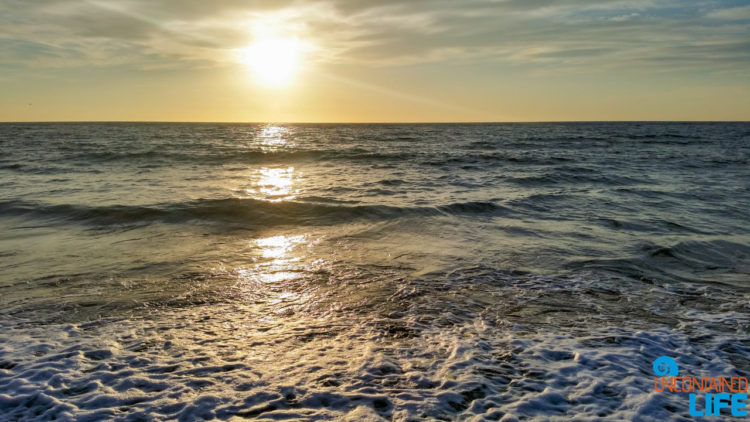 Ocean, Sunset, Visiting Mancora, Peru, Uncontained Life