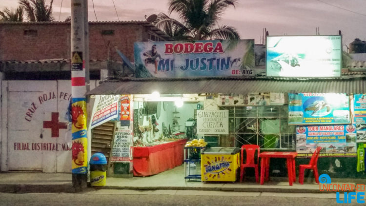 Shop, Visiting Mancora, Peru, Uncontained Life