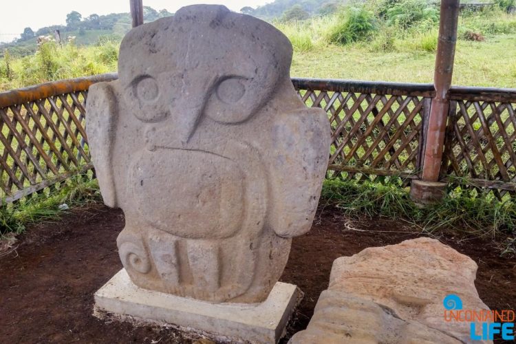 Stone Statue, Horseback Riding in San Agustin, Colombia, Uncontained Life