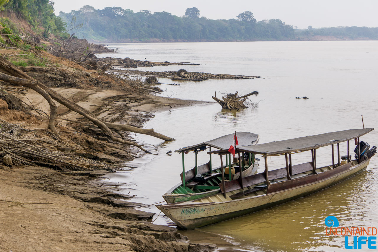 Boats, Transportation, Visit to the Peruvian Amazon, Puerto Maldonado, Peru, Uncontained Life