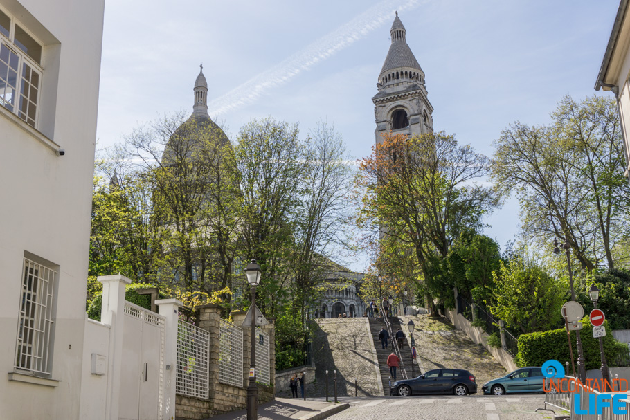 Sacre Cour,Amélie’s Montmartre, Paris, France, Uncontained Life