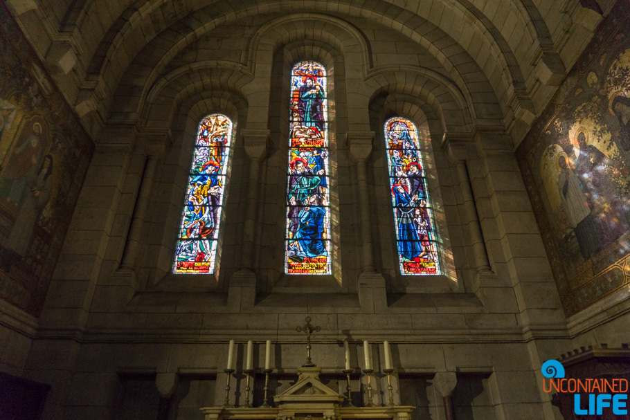 Stained Glass, Amélie’s Montmartre, Paris, France, Uncontained Life