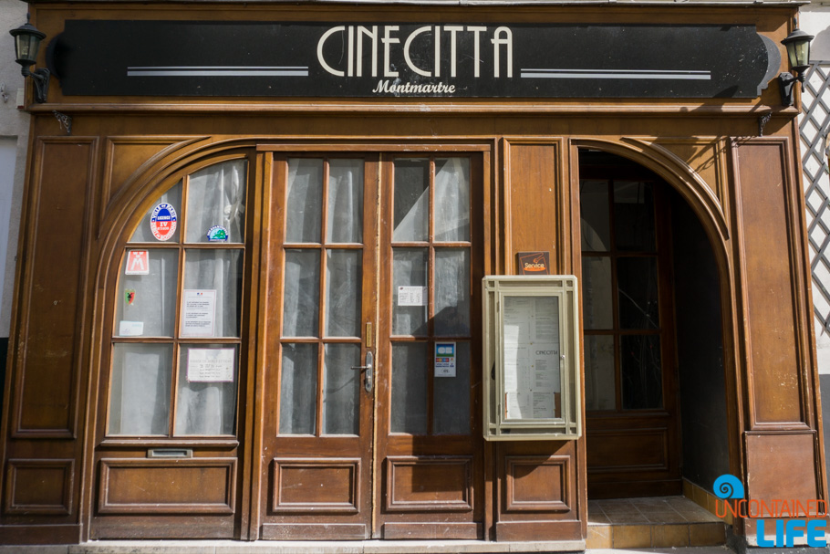 Cinema, Amélie’s Montmartre, Paris, France, Uncontained Life