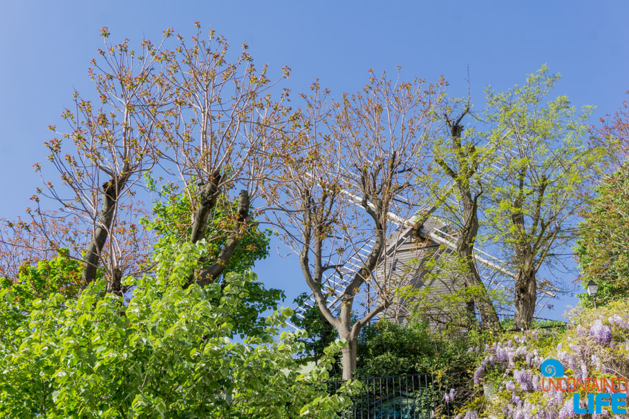 Windmill, Amélie’s Montmartre, Paris, France, Uncontained Life