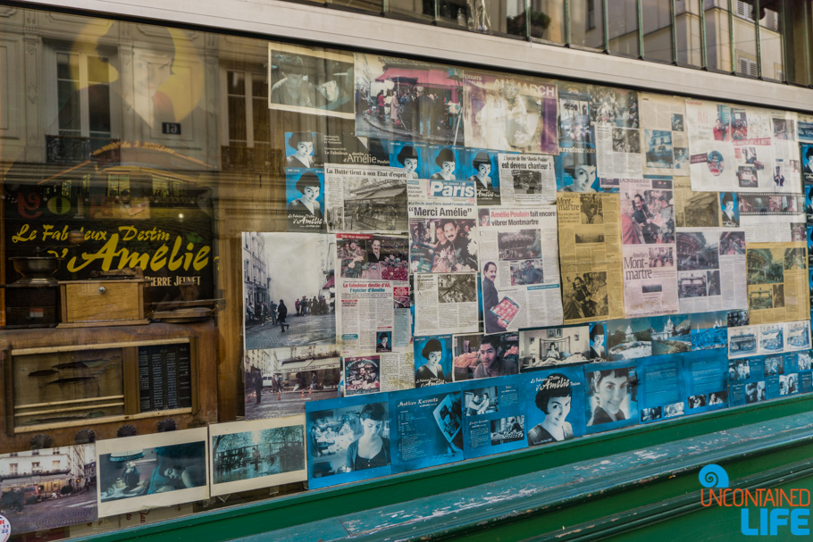 Amélie’s Montmartre, Paris, France, Uncontained Life