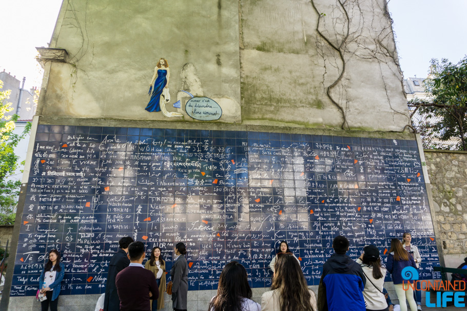 Wall of I love you, Amélie’s Montmartre, Paris, France, Uncontained Life