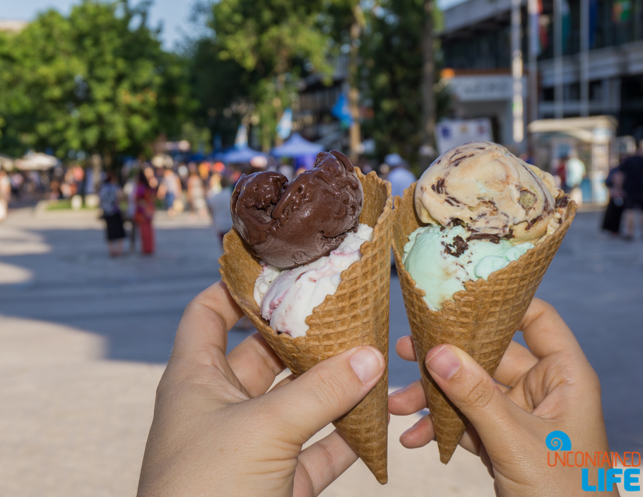 Ice Cream, Visit Varna, Bulgaria, Uncontained Life