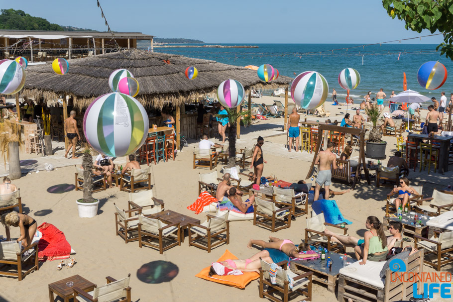 Beach Bar, Visit Varna, Bulgaria, Uncontained Life