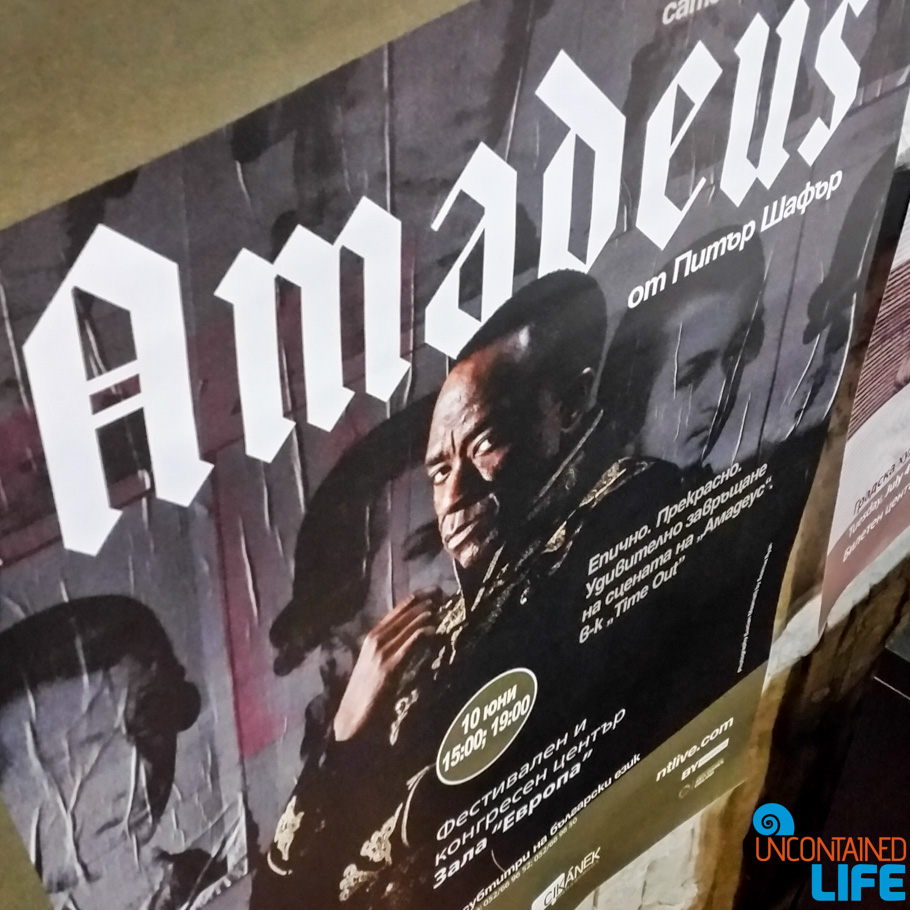 Amadeus, National Theatre, London, Visit Varna, Bulgaria, Uncontained Life