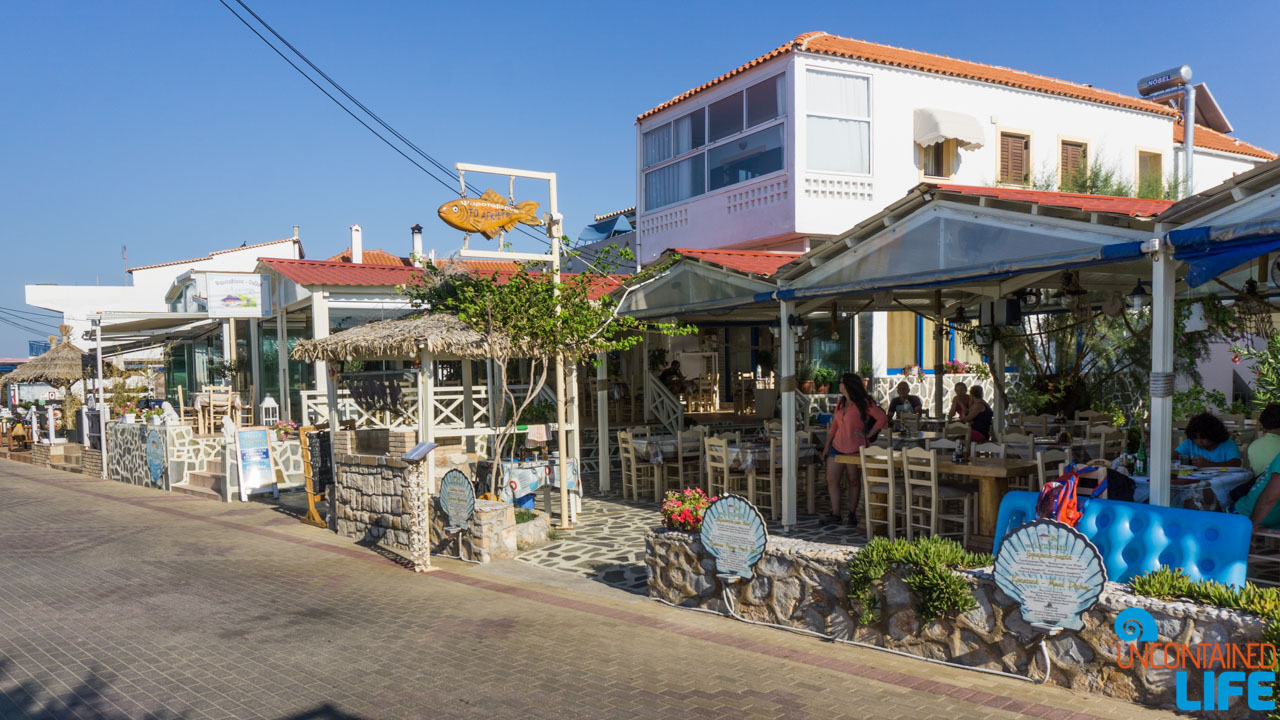 Restaurants, Visit Agistri, Greece, Uncontained Life