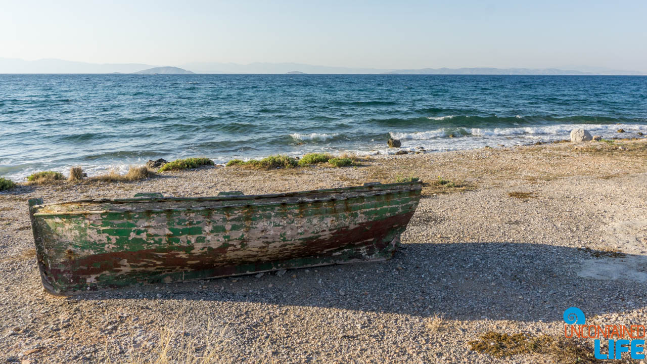 Old Row Boat, Visit Agistri, Greece, Uncontained Life