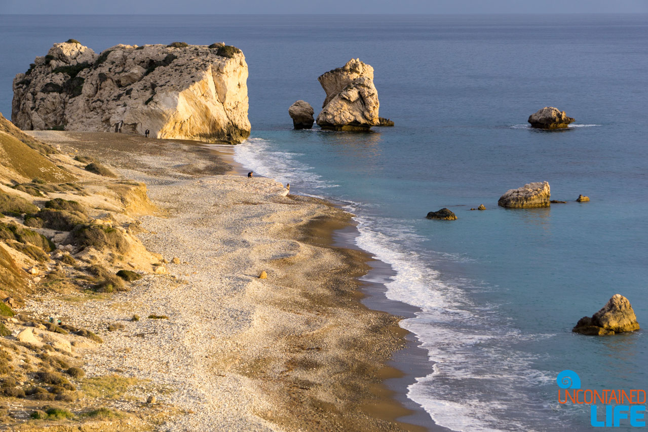 Cyprus, Aphrodite's Rock, Year of Travel, Uncontained Life