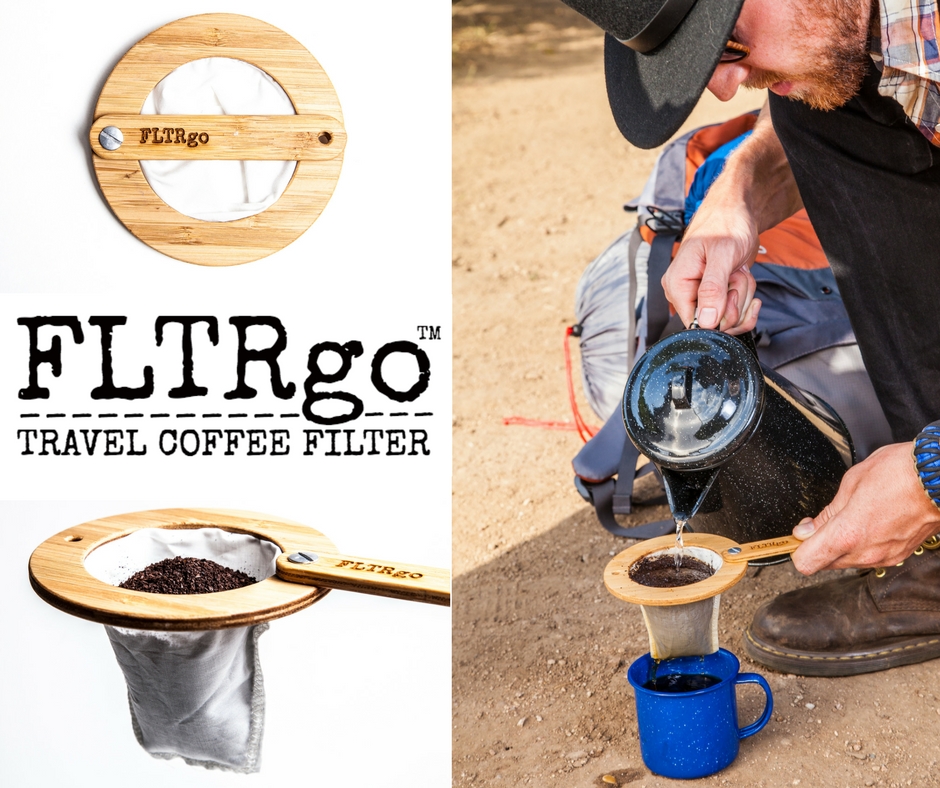 FLTRgo Travel Coffee Filter, Kickstarter, Year of Travel, Uncontained Life