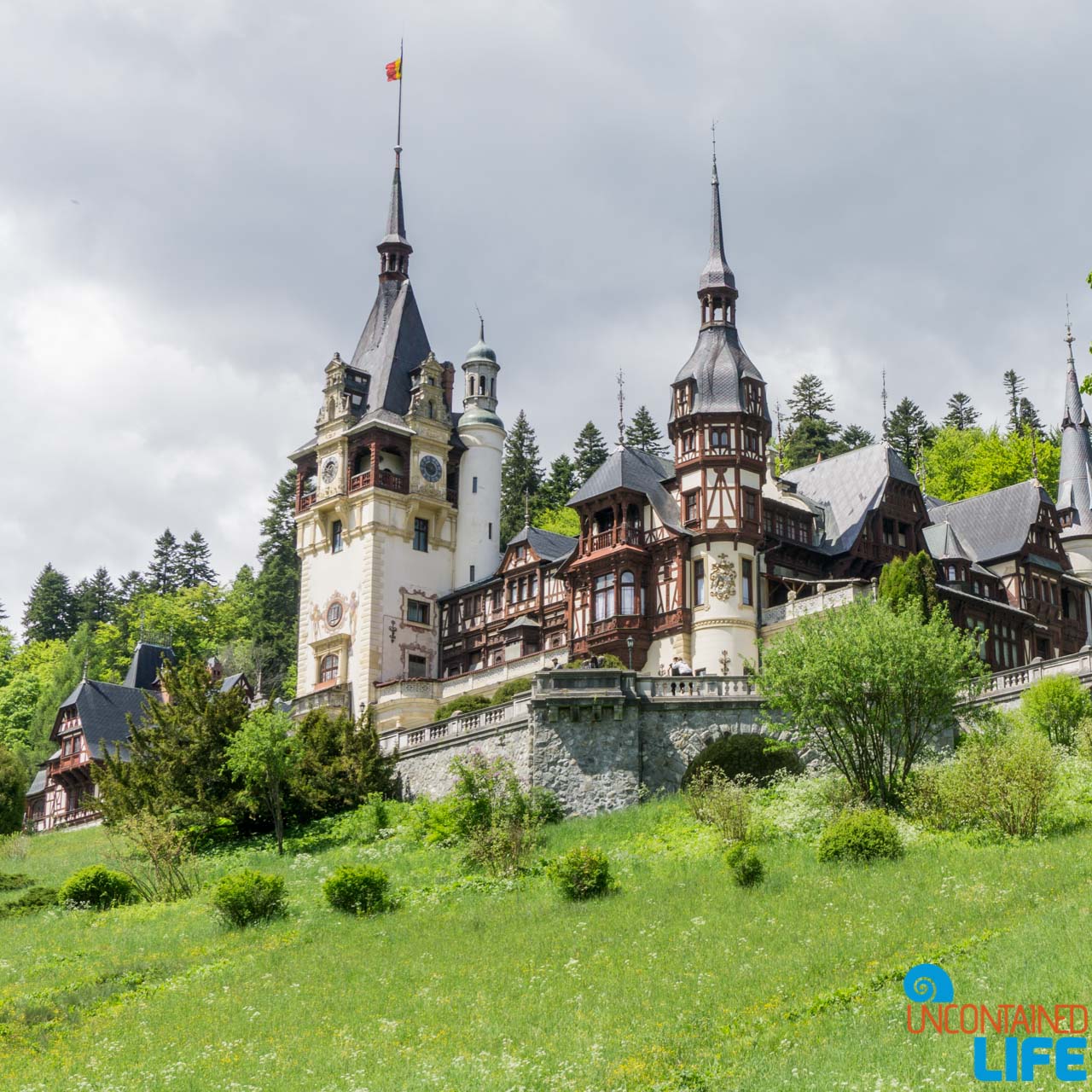 Peles Castle, Road Trip through Transylvania, Romania, Uncontained Life