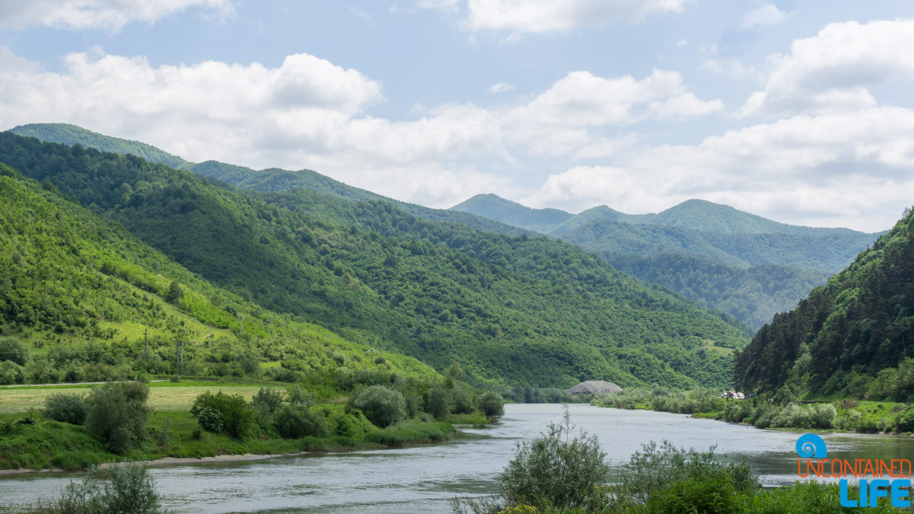 River, Road Trip through Transylvania, Romania, Uncontained Life