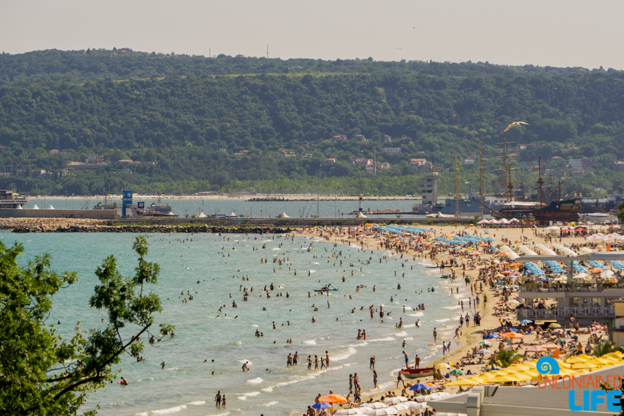 Beach, Varna, Bulgaria, Black Sea, Year of Travel, Uncontained Life