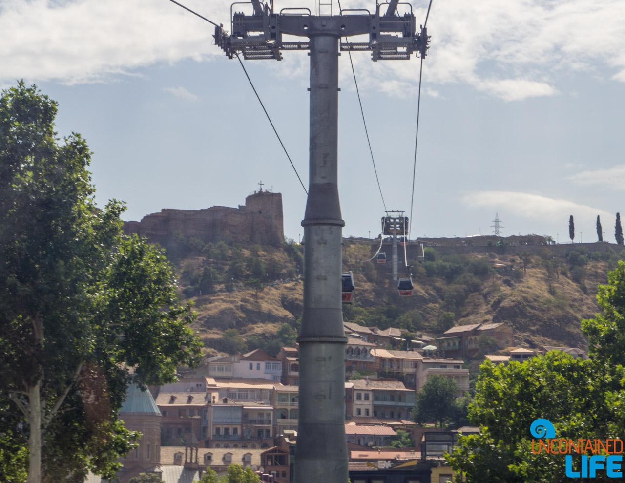 Air Tram, Narikala Fortress, Tbilisi, Georgia, Uncontained Life