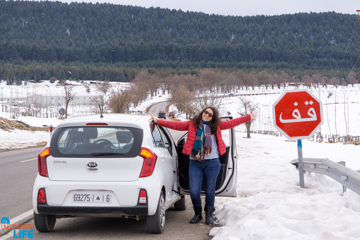 Renting a car in Morocco, Uncontained Life