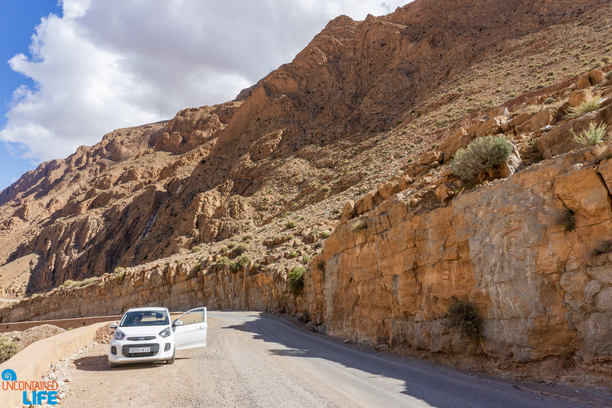 Renting a car in Morocco, Uncontained Life