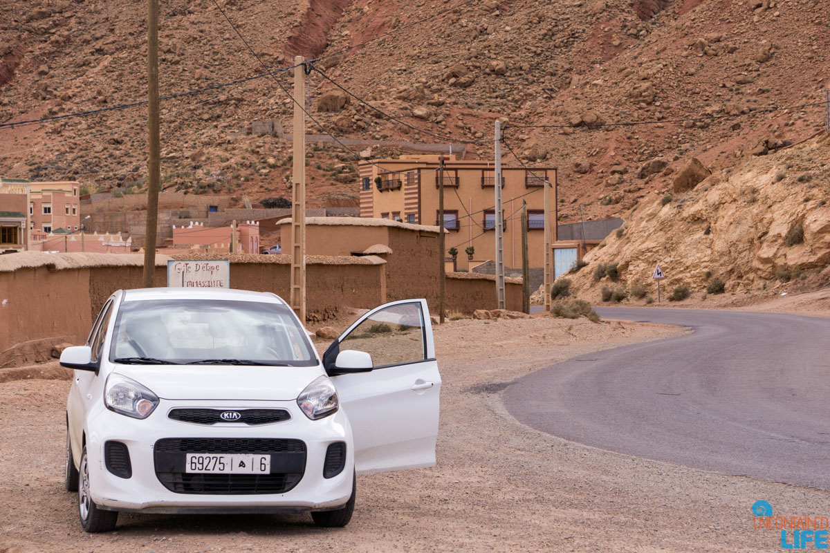 Renting a car in Morocco, Uncontained Life